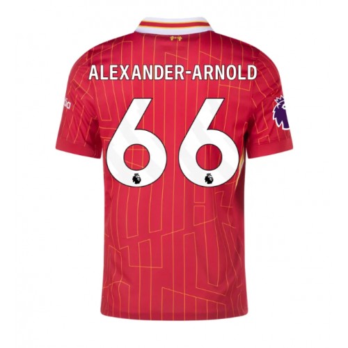 Fotbalové Dres Liverpool Alexander-Arnold #66 Domácí 2024-25 Krátký Rukáv